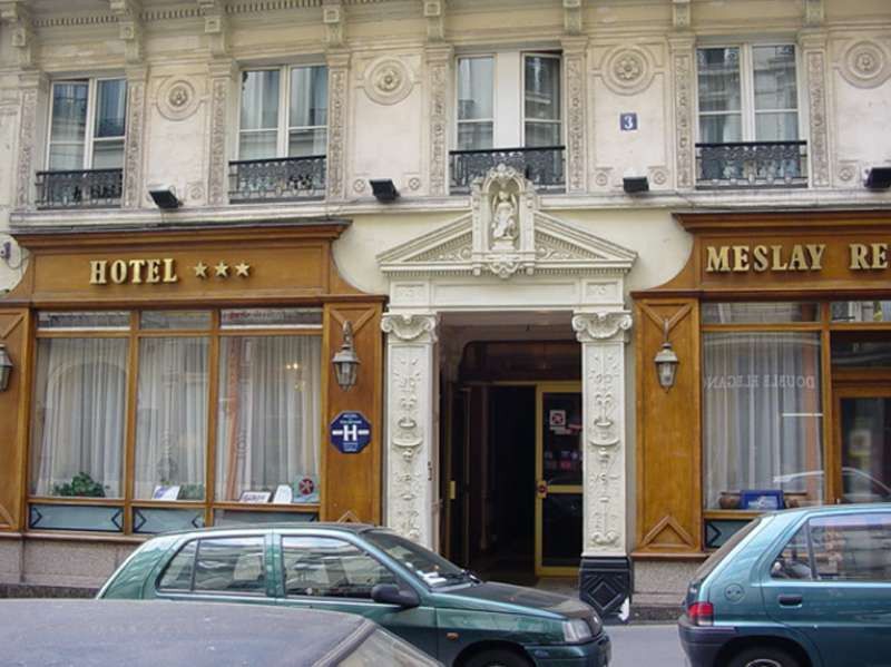 Hotel Meslay Republique Paris Exterior foto